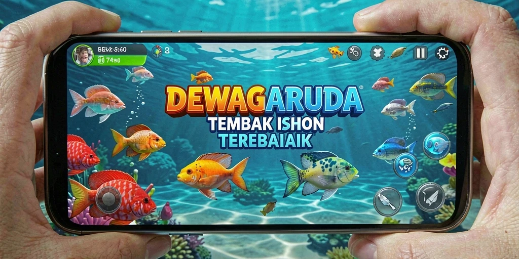 Gameplay seru DEWAGARUDA dengan aksi menembak ikan.