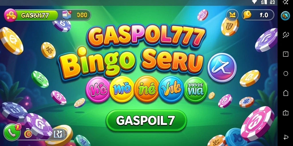 Tampilan gameplay seru dalam GASPOL77 Bingo.