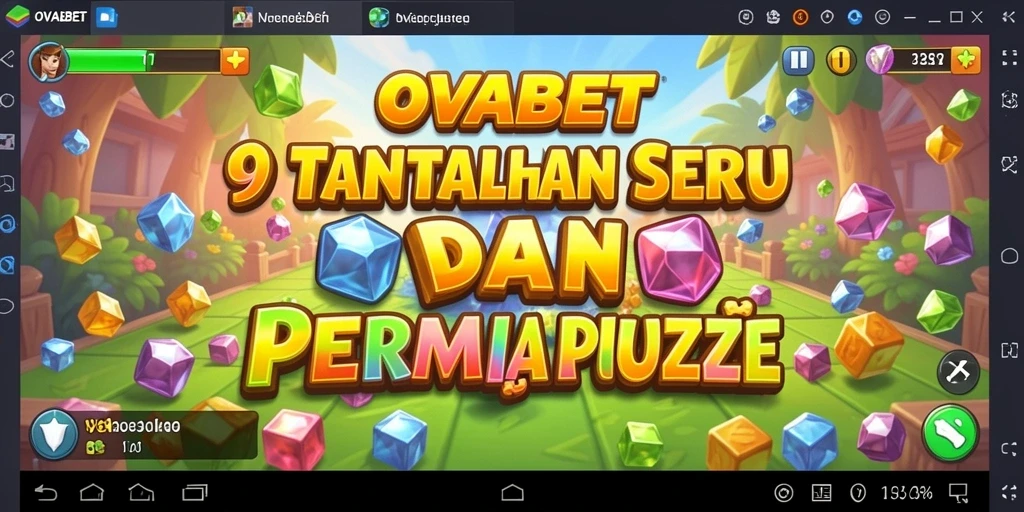 Tampilan gameplay OVABET yang menarik dan mengasyikkan dalam game Puzzle.