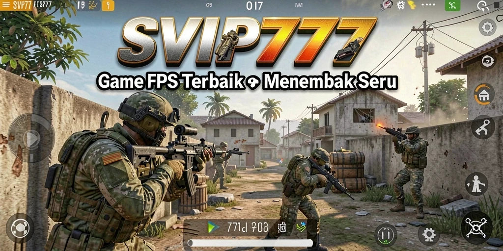 Tampilan gameplay mendebarkan dan penuh aksi dalam SVIP777.